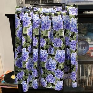 Forever21+ satin a-line skirt